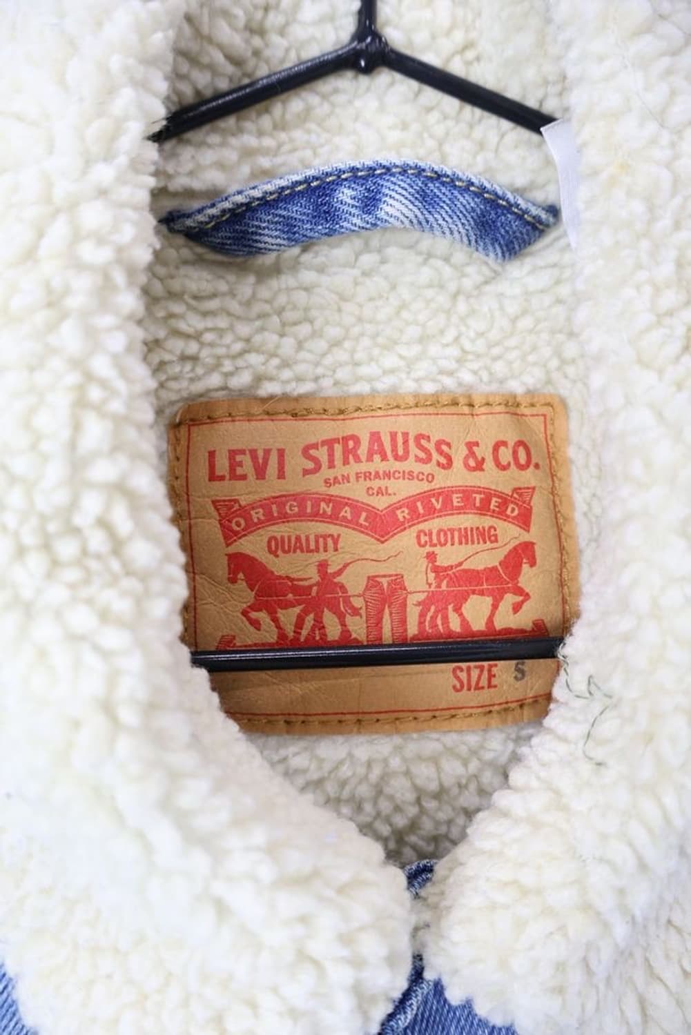 00's Levi’s Sherpa Trucker Jacket 상품이미지7