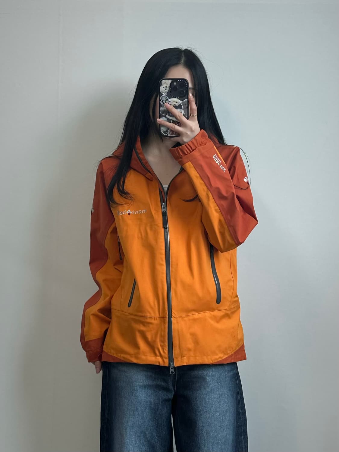 몽벨 고어텍스 소프트쉘 코프코어 투웨이 자켓 상품이미지1