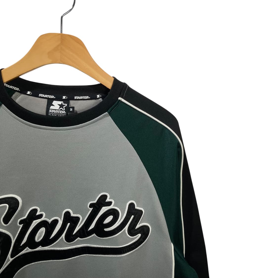 스타터 빅로고 배색 트랙탑 상품이미지3