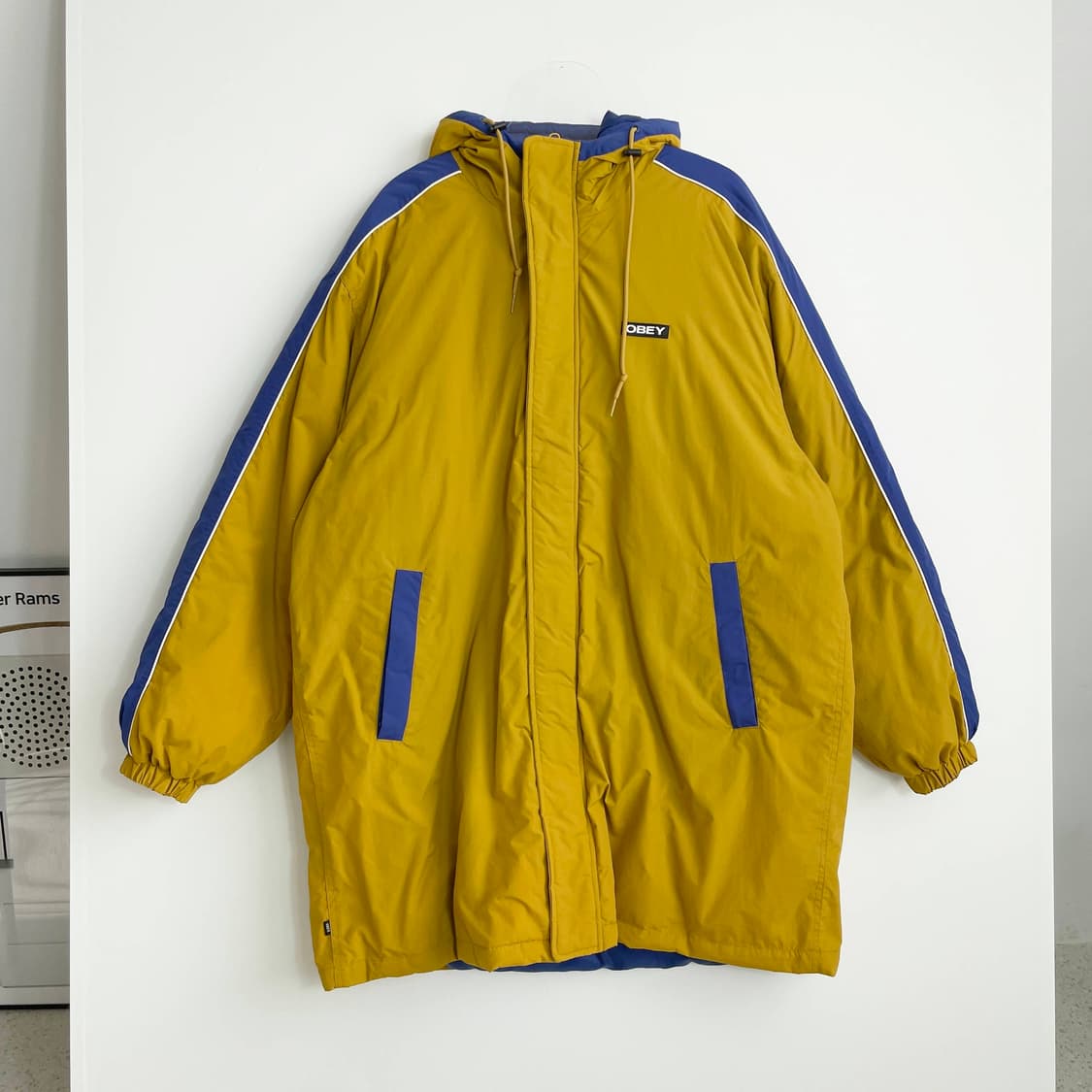 A1 OBEY 오베이 MAJOR STADIUM JACKET 롱패딩점퍼 L 상품이미지1