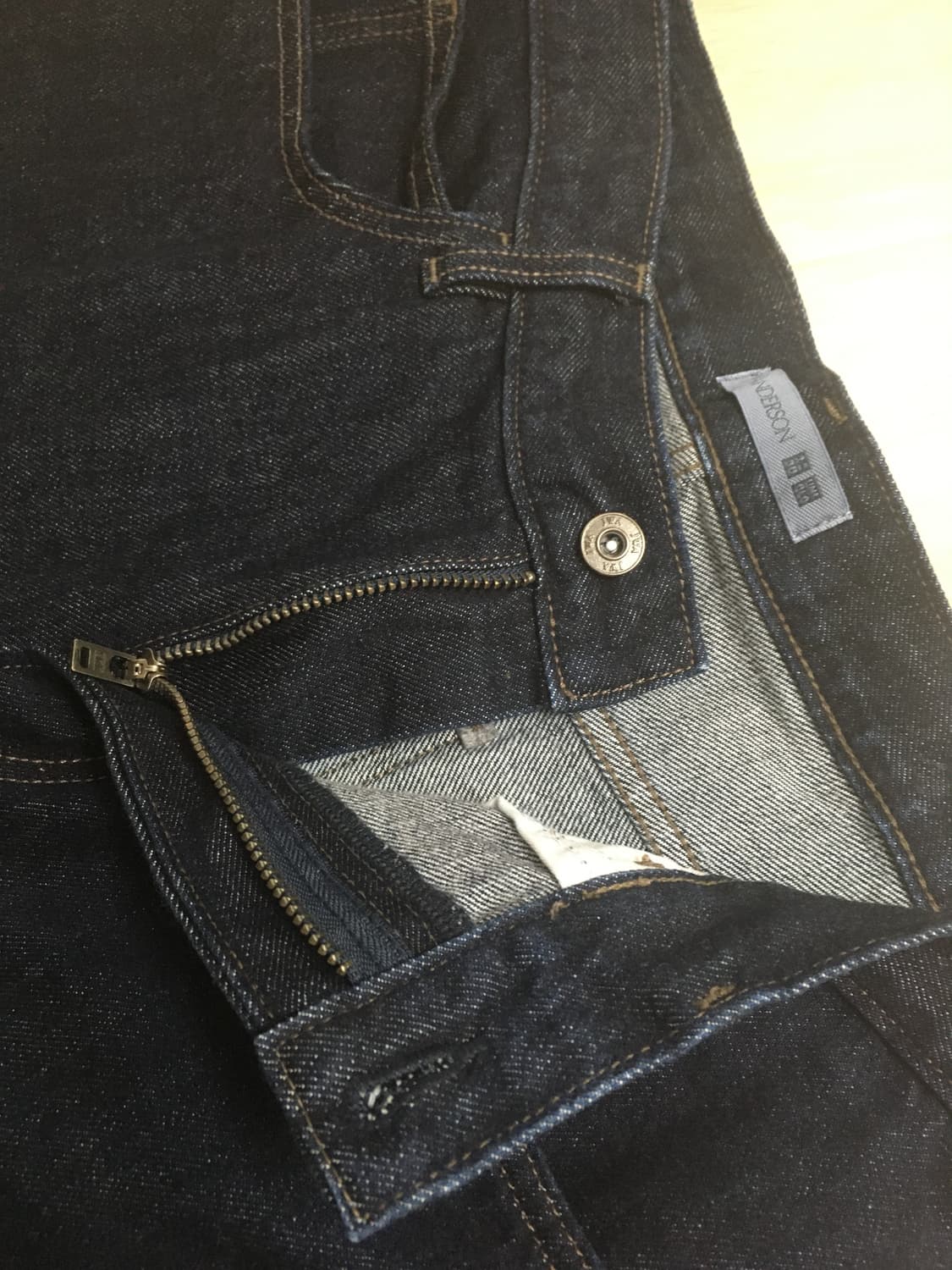 유니클로 JWA 스트레이트진 68 BLUE  상품이미지2