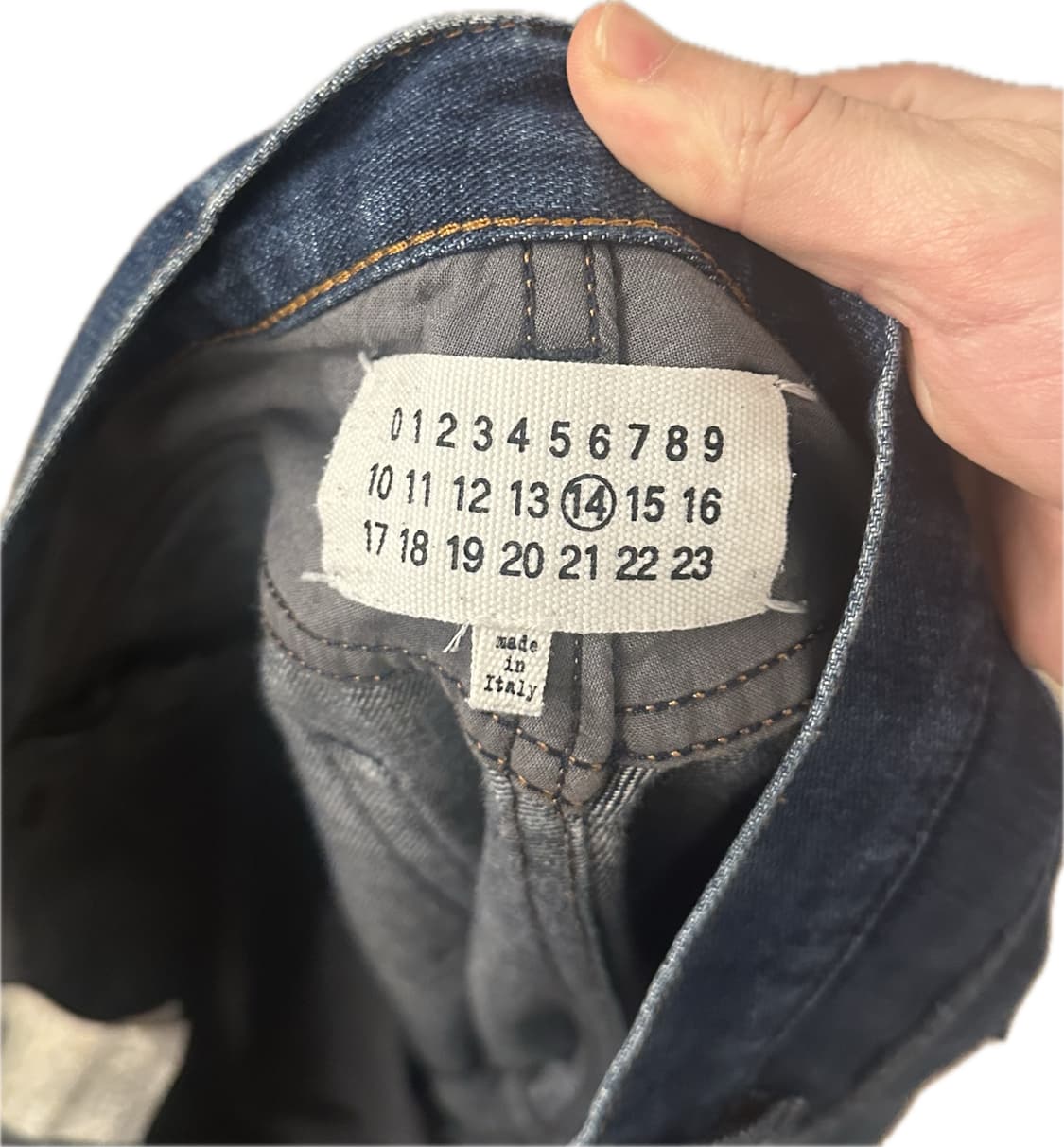 maison margiela regular denim pants 상품이미지4