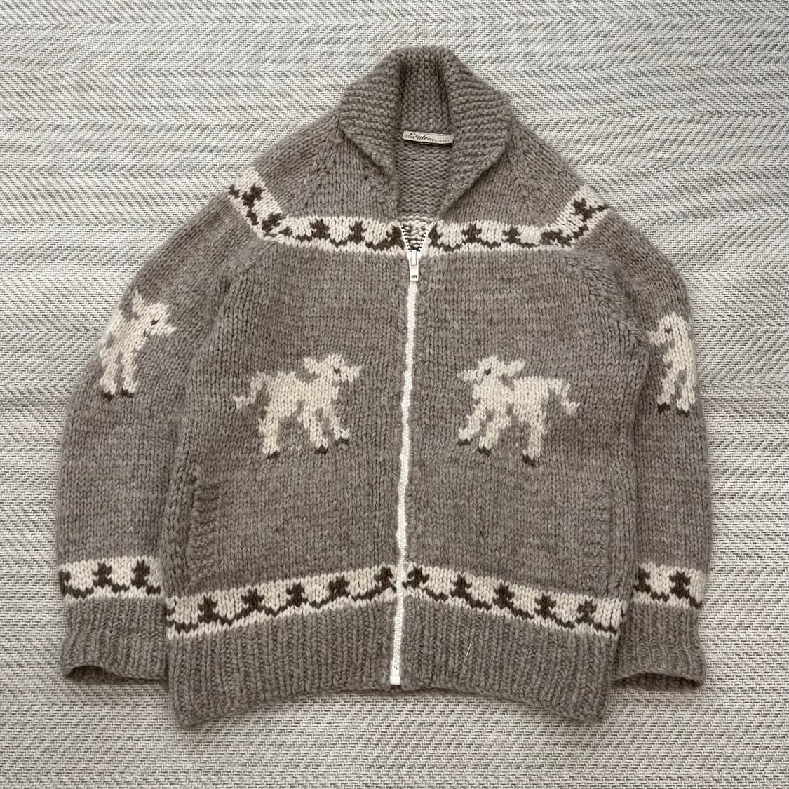 코위찬 니트 집업 r2367 상품이미지1