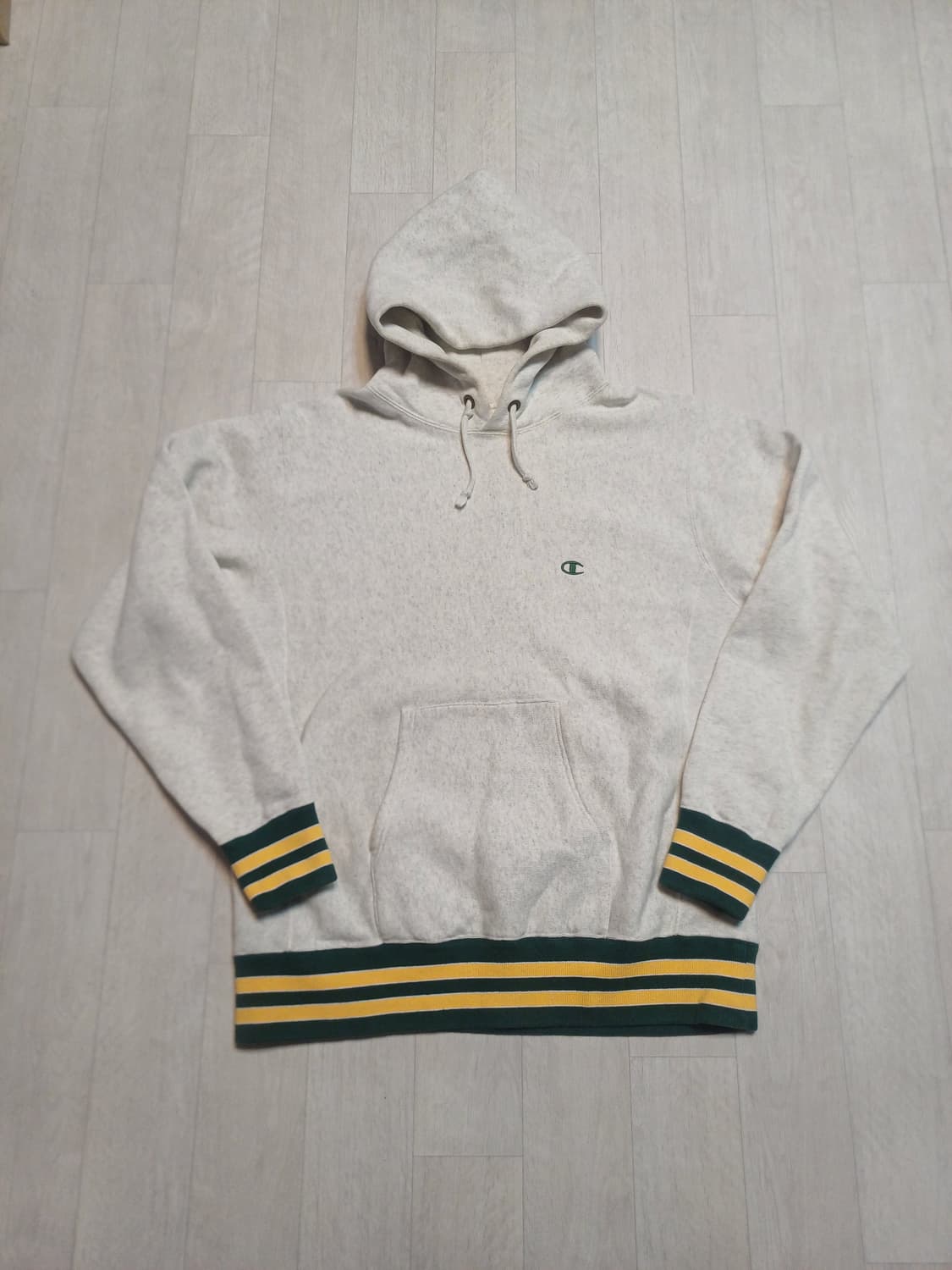 챔피온 리버스위브 후드 블루택 Champion reverse weave 상품이미지1