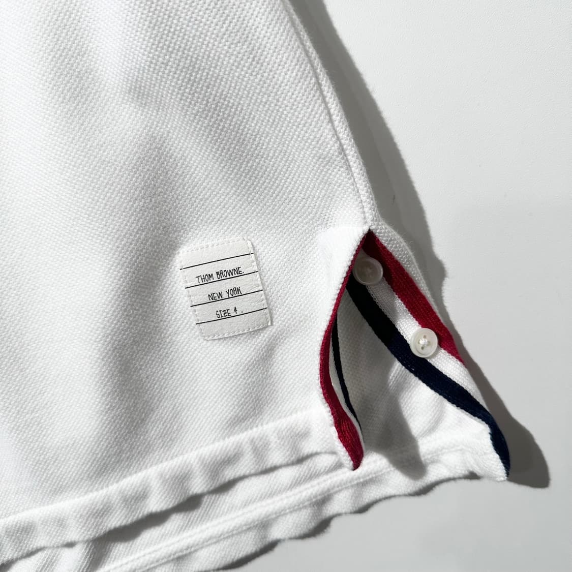 (매장판) 톰브라운 RWB 센터백 반팔 티셔츠 상품이미지5