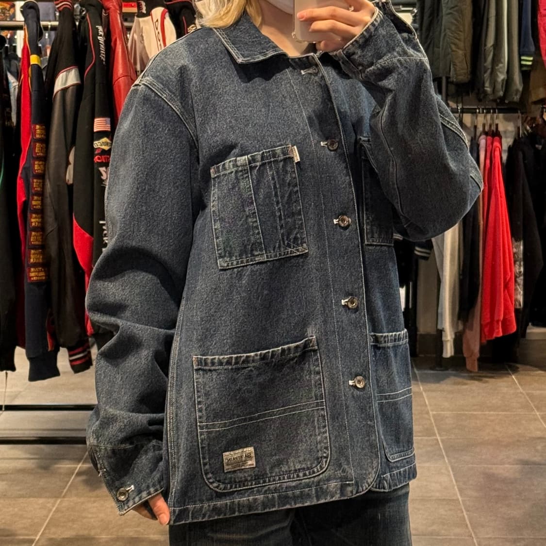 [NO.9] SAINTPAIN 빈티지 데님 워크자켓 상품이미지3