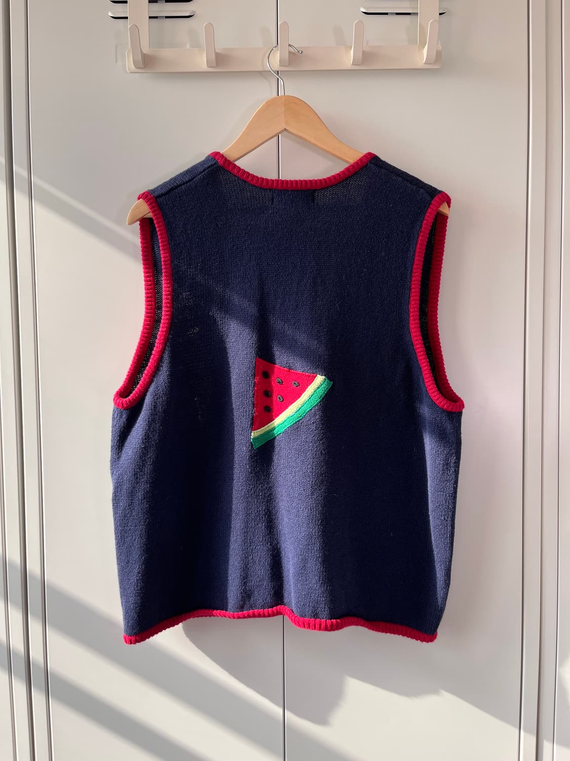 Mandal bay 쿠킹 자수 니트 조끼 가디건  상품이미지10