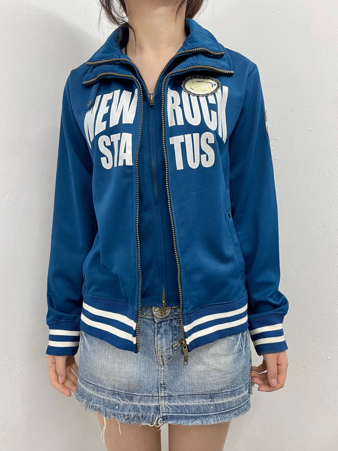 투웨이 디테일 레이어드 트랙집업 상품이미지4