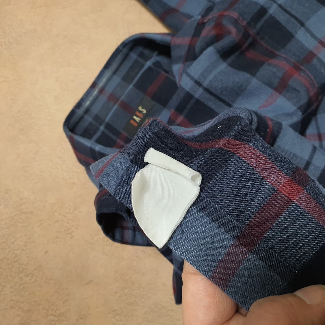 ✨ (바배) 닥스 체크 남방 셔츠 상품이미지4