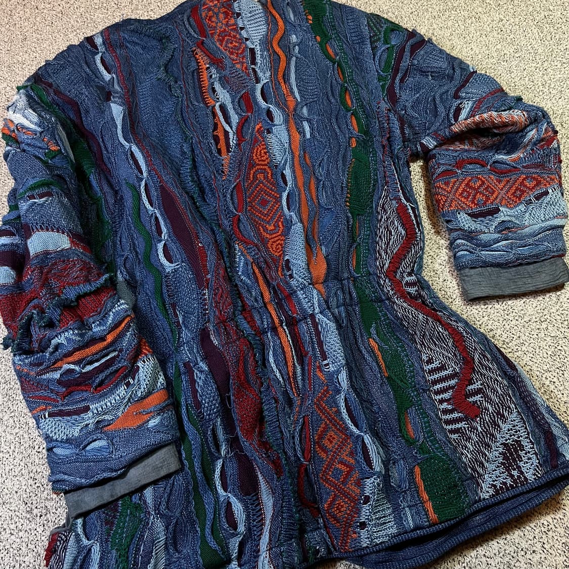 COOGI 쿠지 버클 케이블 니트 자켓 상품이미지3