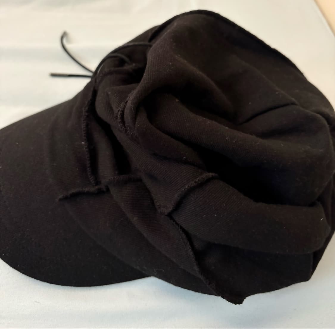 플레어업 모자 soi draped cap 마도로스캡 블랙 상품이미지4