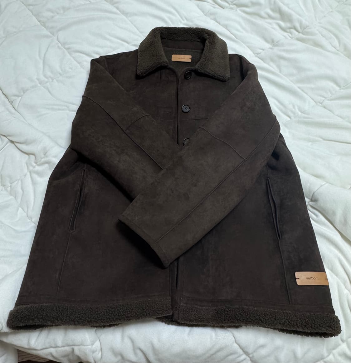 (verbom) Reversible Suede Mustang_다크브라운 상품이미지3