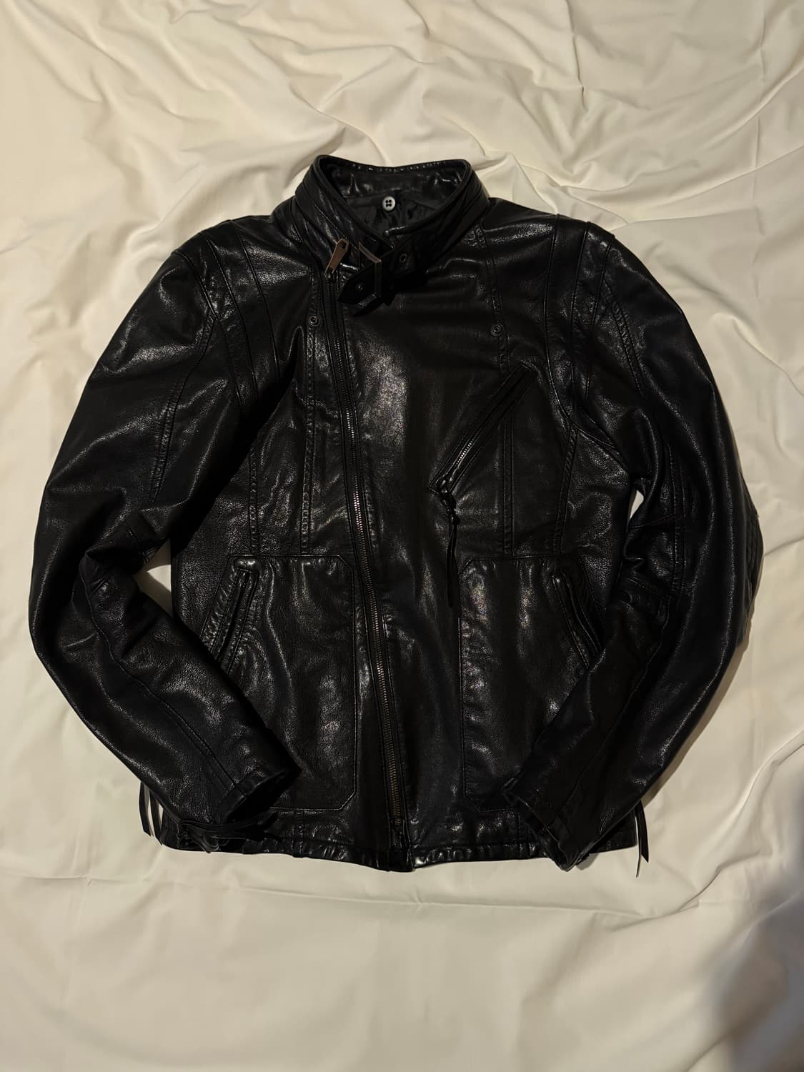 5351 POUR LES HOMME Leather Jacket 상품이미지2