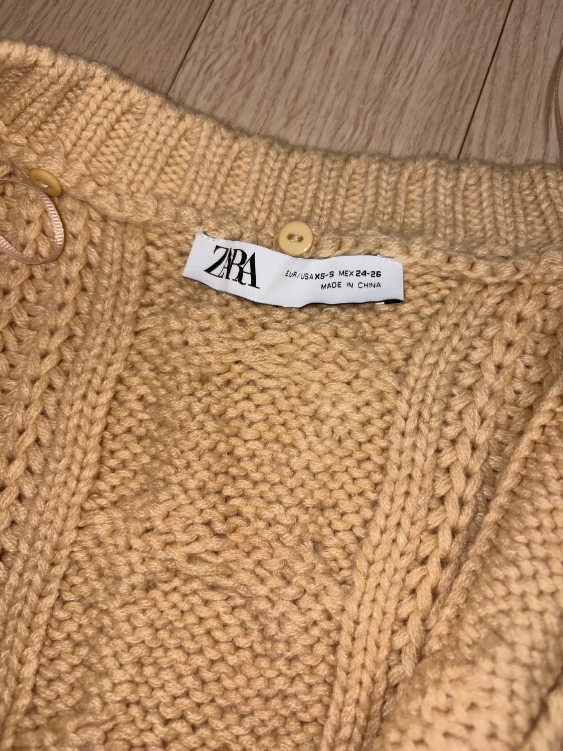 꽈배기 니트 가디건 상품이미지2