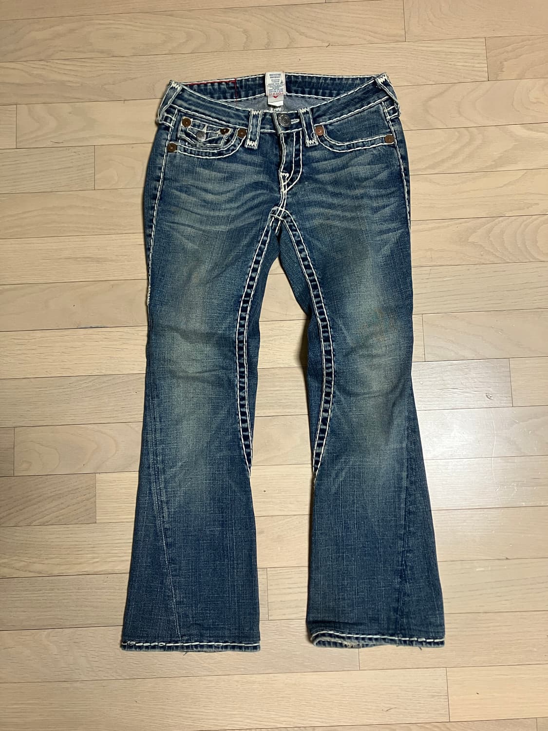 트루릴리전 JOEY SUPER T 부츠컷 데님진 여성 26 인치 상품이미지1