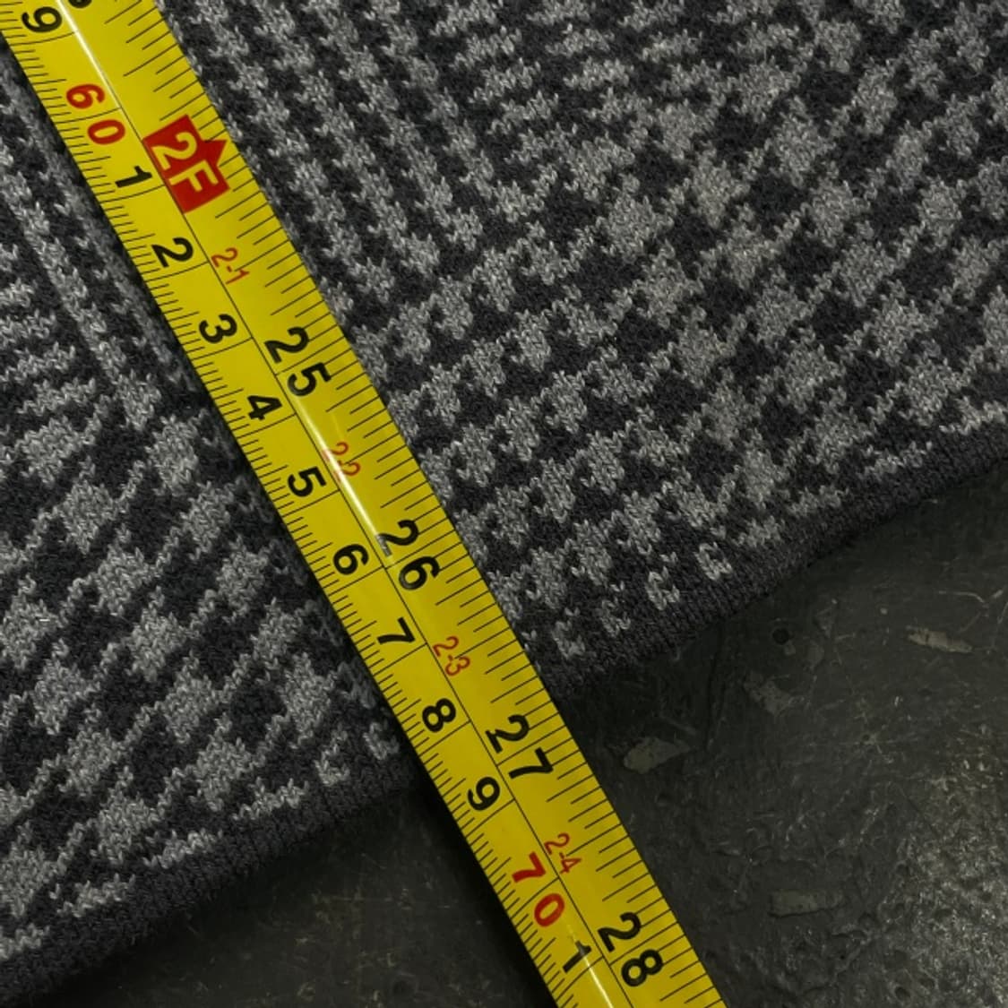 95-100 라코스테 체크 니트  상품이미지6