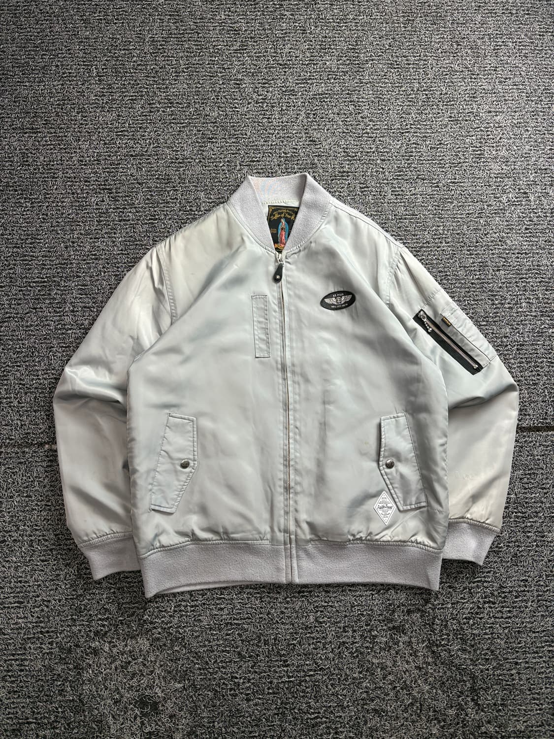 세인트페인 SP BARCO HT 실버 MA-1 실버 블루종 2733 상품이미지2