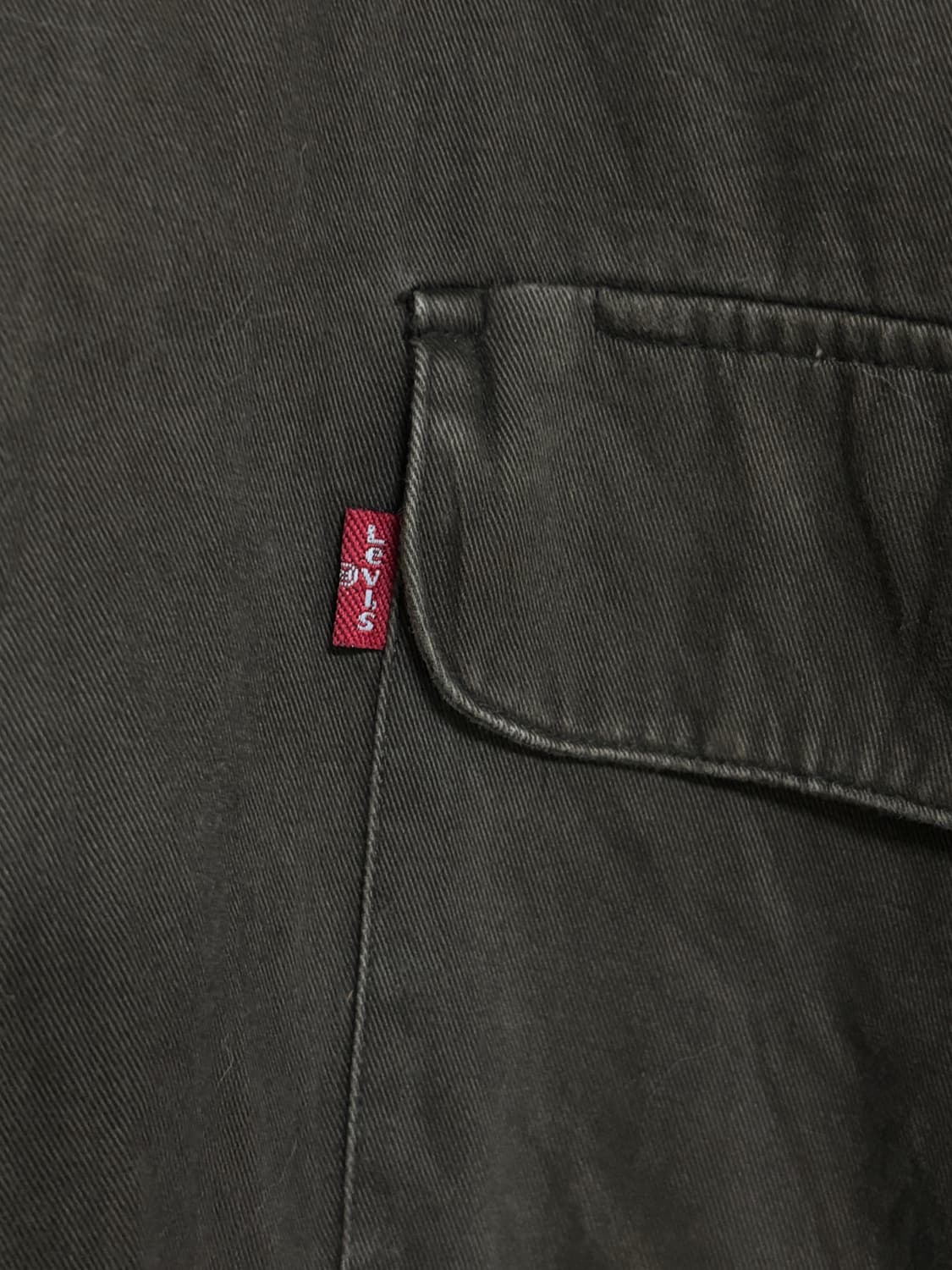 리바이스 워크 셔츠 브라운 XL 상품이미지4