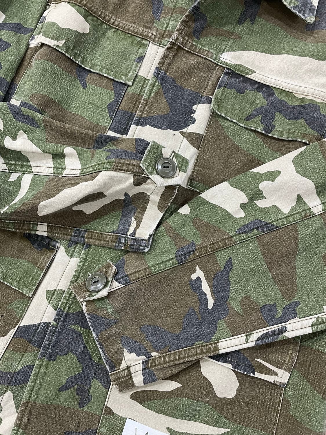 Off white/캐모 자켓(S) 상품이미지4