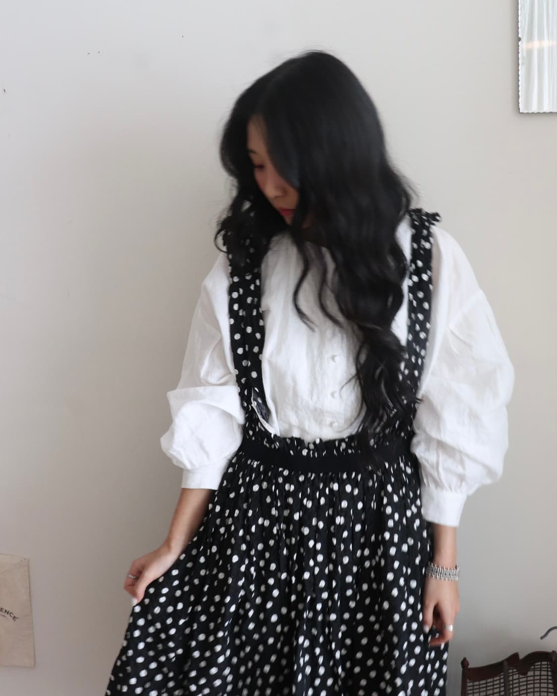 [Comme des Garcons] Dot Salopette Skirt 상품이미지4