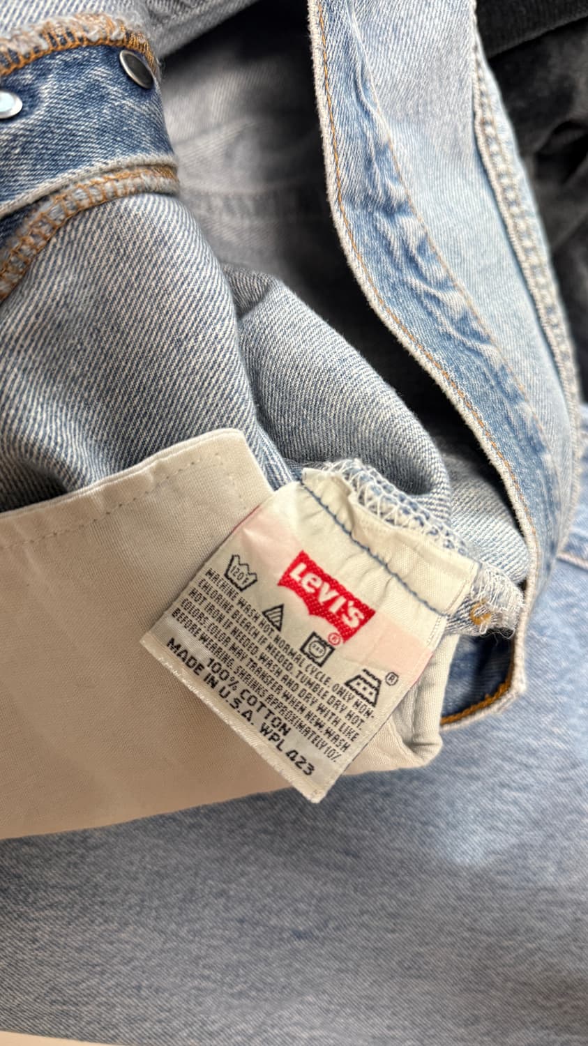 리바이스 501 made in usa 데님 상품이미지8