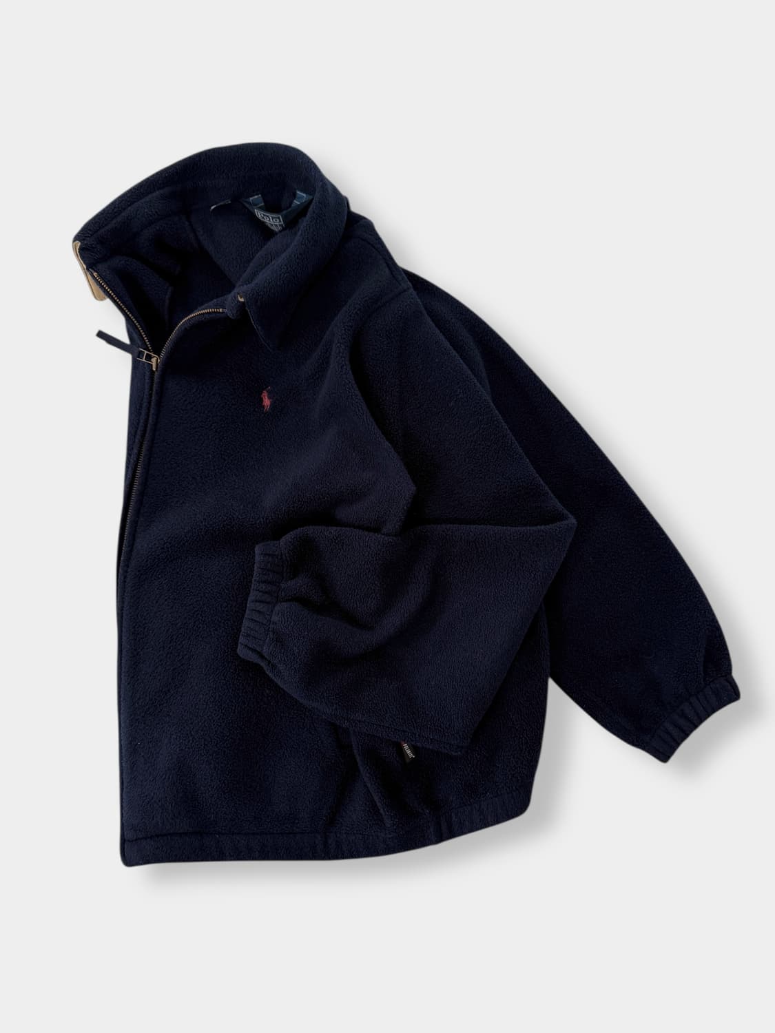 폴로 랄프로렌 오버핏 90‘s 딥네이비 폴라텍 플리스 블루종 자켓 상품이미지2