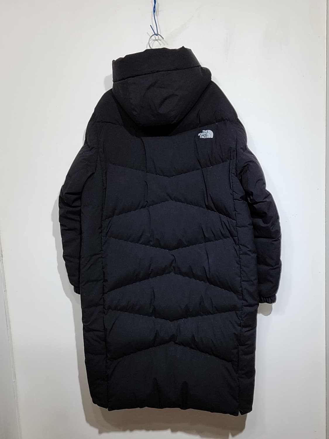 노스페이스 구스다운 롱패딩 점퍼 블랙 거위털 빅사이즈 패딩코트  상품이미지8