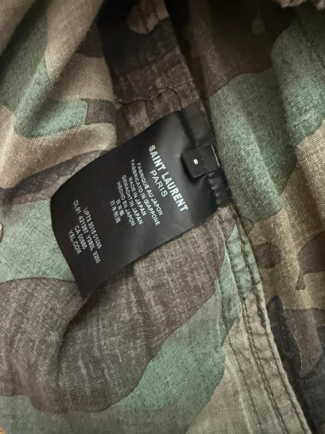 생로랑 셔츠 자켓 상품이미지3