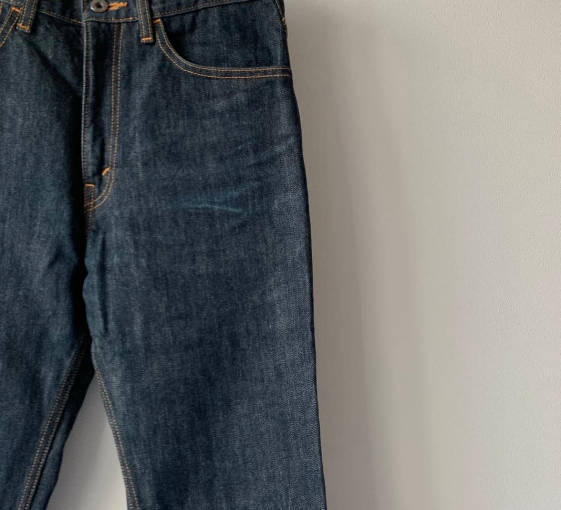 14oz Rat Flare 데님 상품이미지8