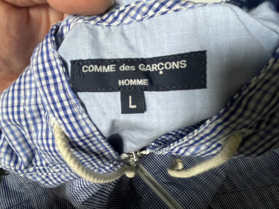 comme des garcons 꼼데가르송 옴므 후드 짚업 재킷 상품이미지3