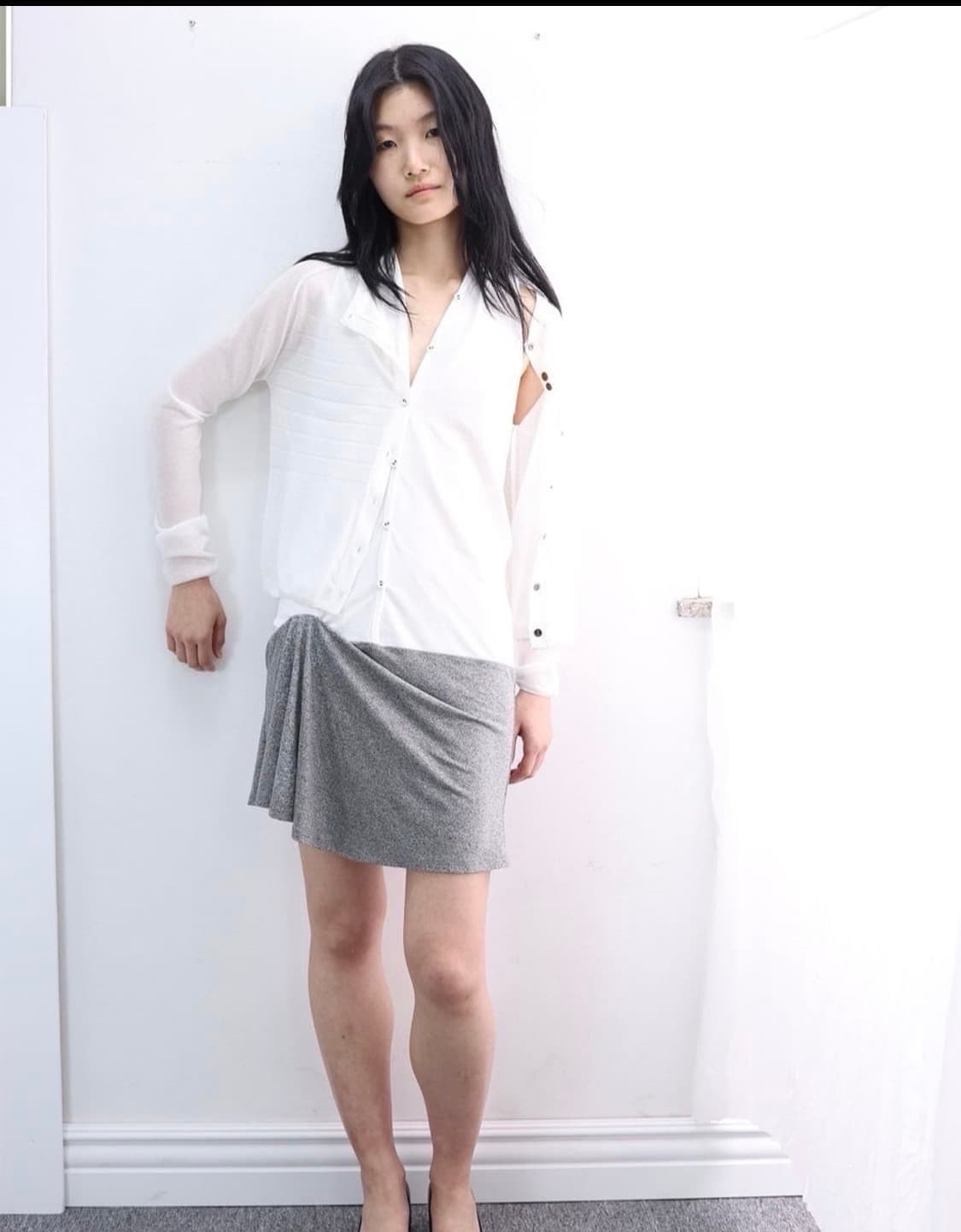 울리카상투스 sheer cardigan 상품이미지1