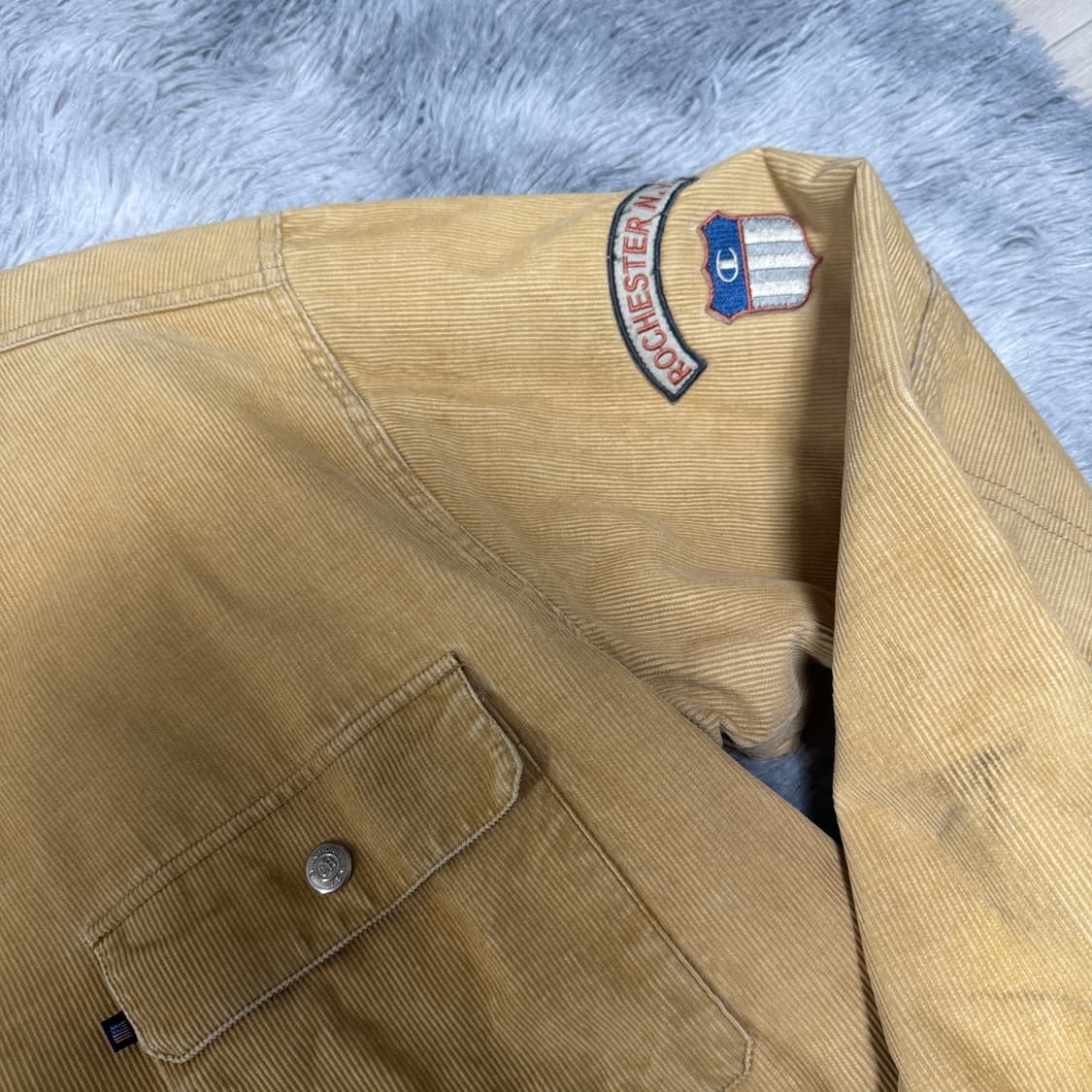 챔피온 usa 코듀로이누빔자켓 105사이즈 상품이미지3