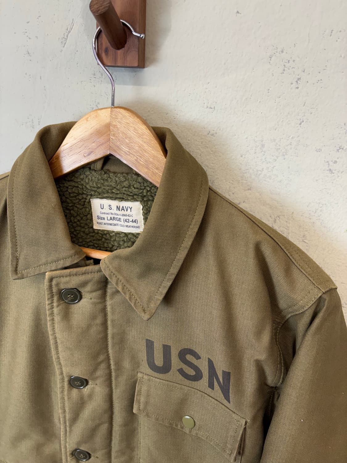 브론슨 A2 USN 덱자켓 상품이미지6