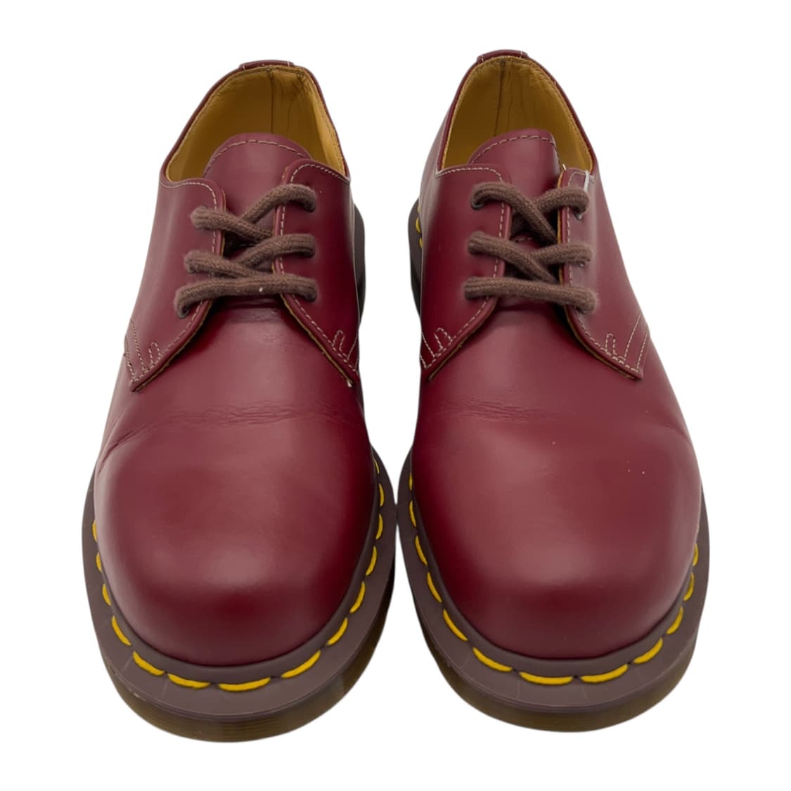 230 Vtg 닥터마틴  1461 스무스 체리 레드 (UK4) 상품이미지4