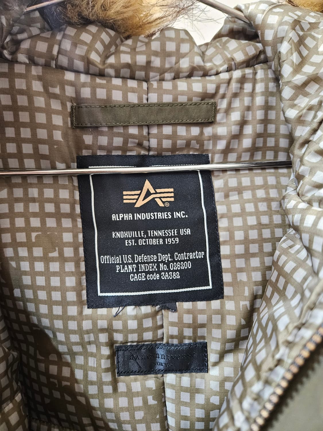 알파인더스트리 N-B3 후드퍼 야상점퍼 상품이미지3