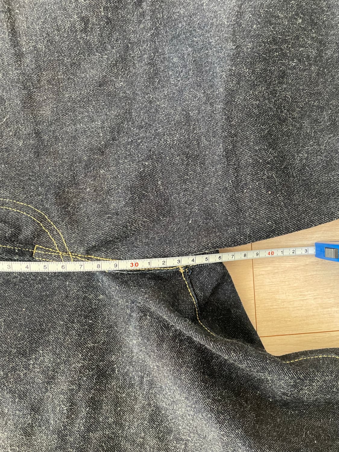 브론슨 46801XX 1946 NEX 모델 셀비지 데님 34사이즈실측32 상품이미지6