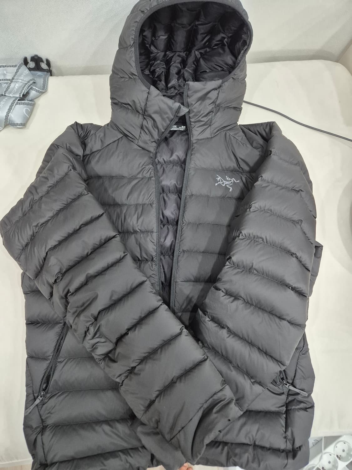 [M] 아크테릭스 세륨 후디 블랙 상품이미지1