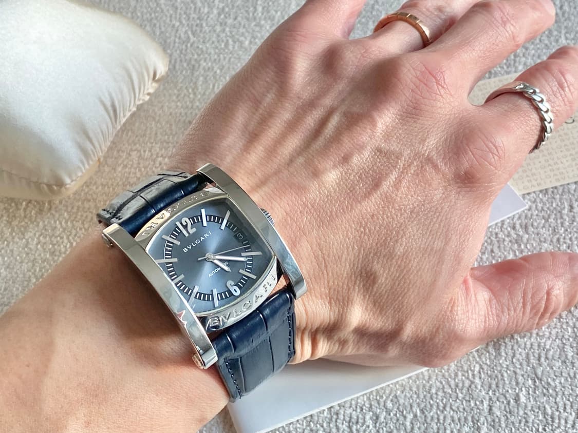 불가리 아시오마 AA44S 44mm 남성용 오토메틱 상품이미지3