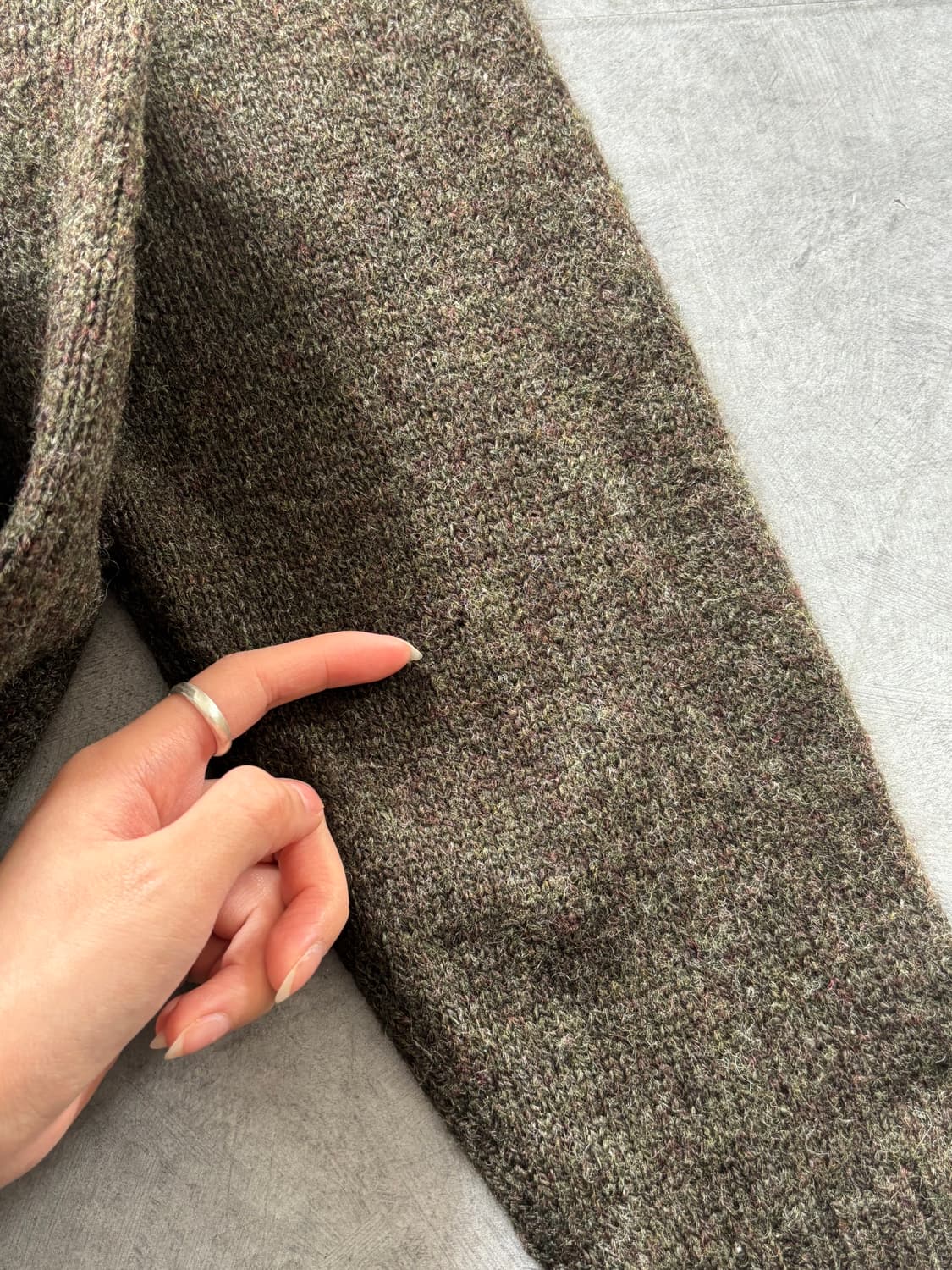 Vivienne Westwood 비비안웨스트우드 90s 브라운 니트 상품이미지7