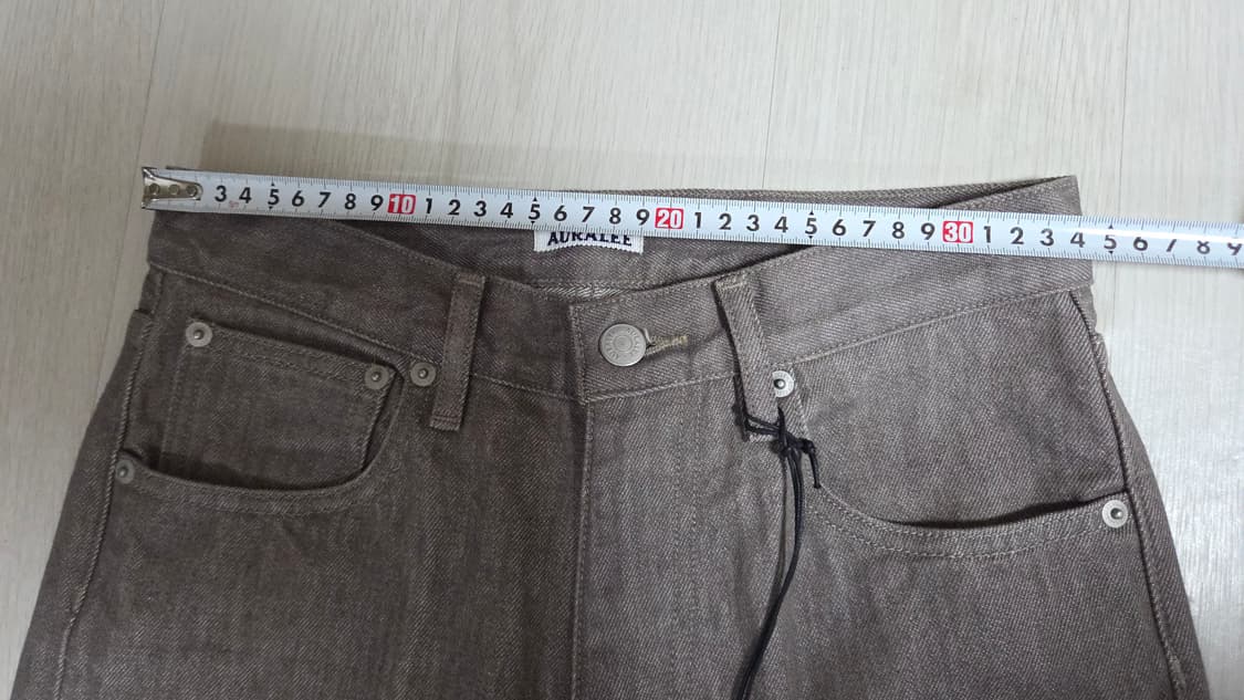 오라리 Auraree  하드 트위스트 데님 26 상품이미지6