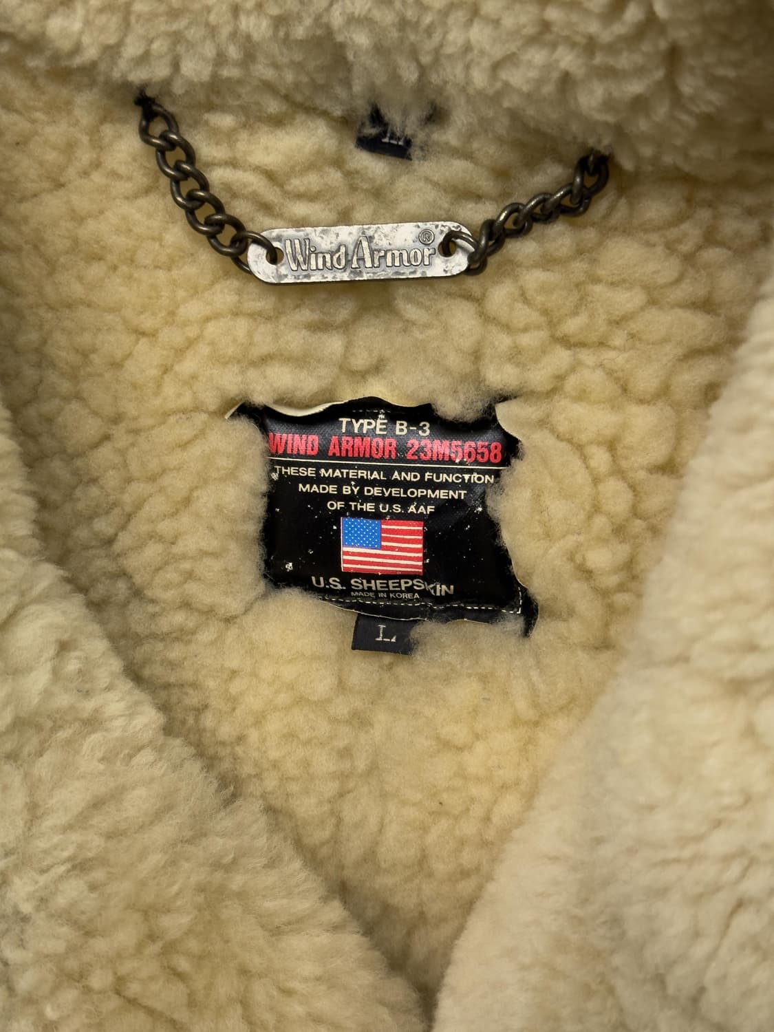 WindArmor 대전형 B-3 무통 자켓 상품이미지5