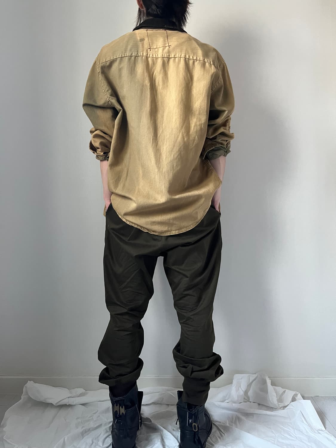 Vintage Remake Linen Blended Shirt 상품이미지10