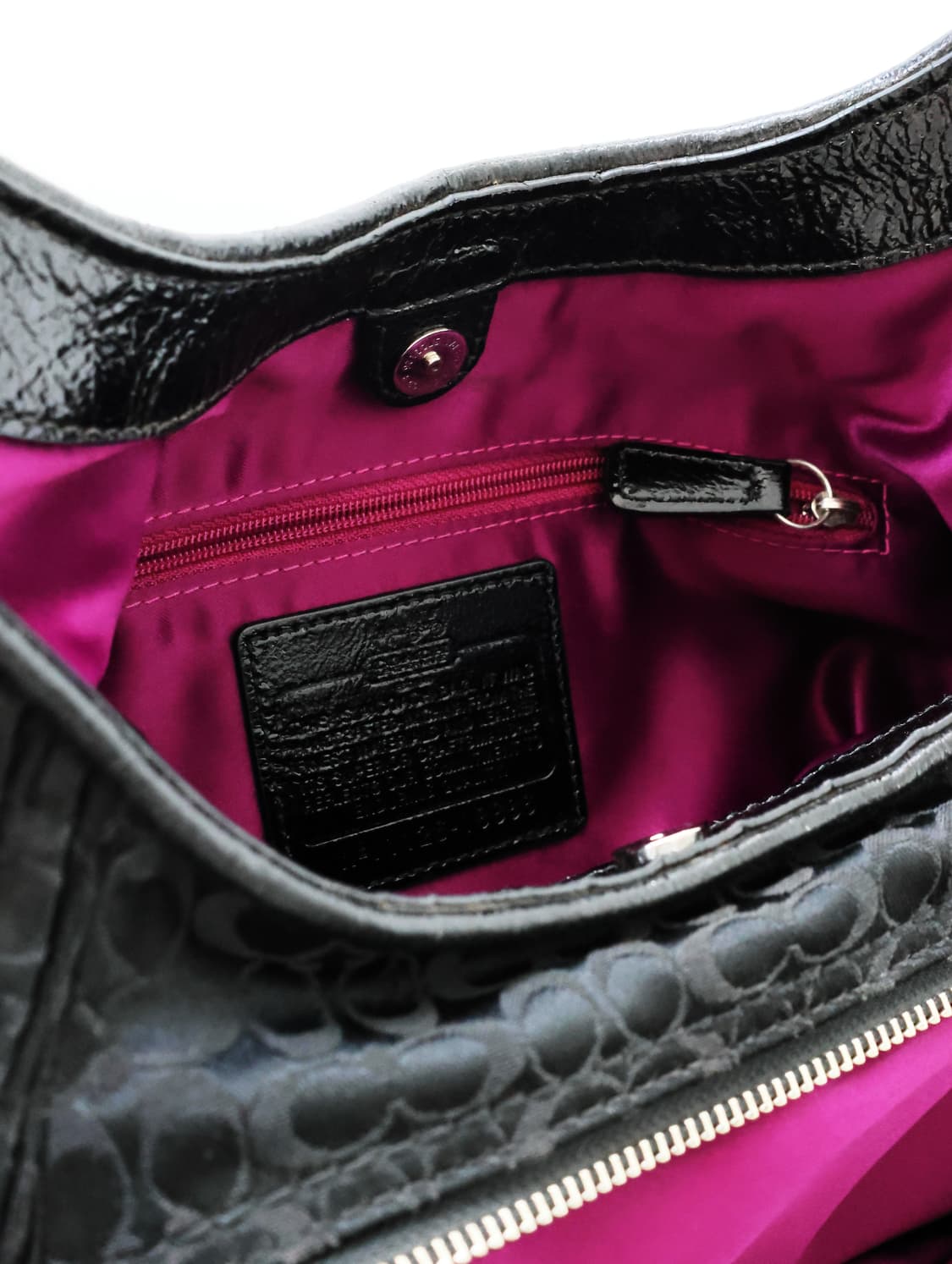 Coach Vintage Pleated Shoulder Bag 상품이미지5