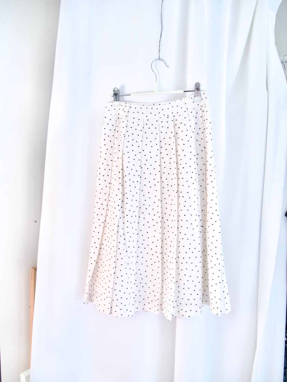 dot pattern pleats skirt 상품이미지3