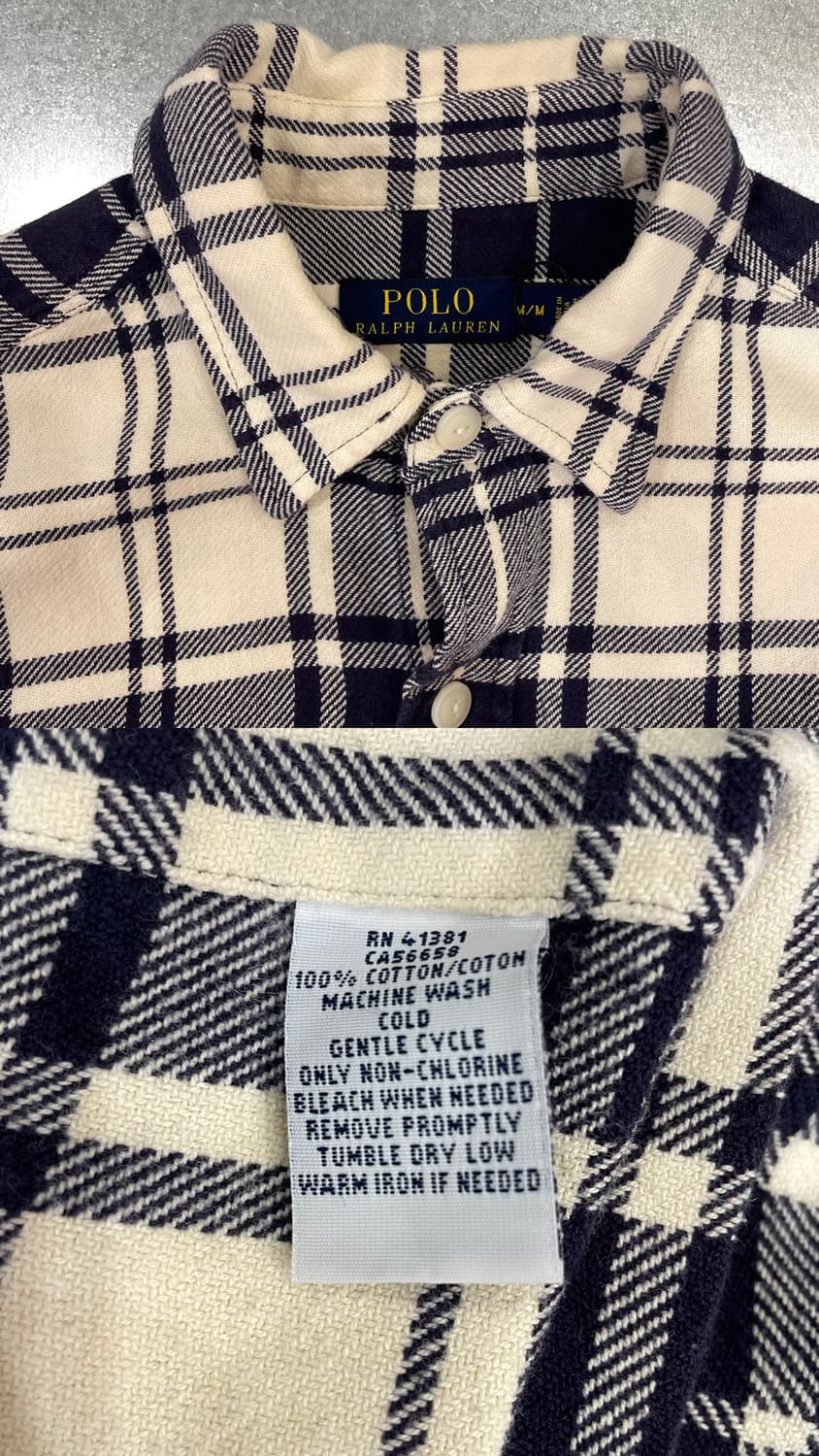 (M/M) POLO 폴로 랄프로렌 체크 셔츠    상품이미지9