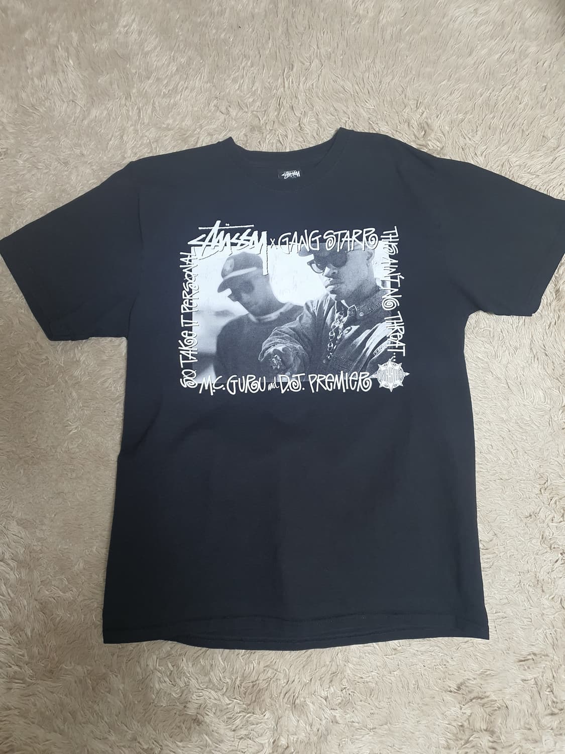 스투시 갱스터 반팔티  사이즈  100 상품이미지1