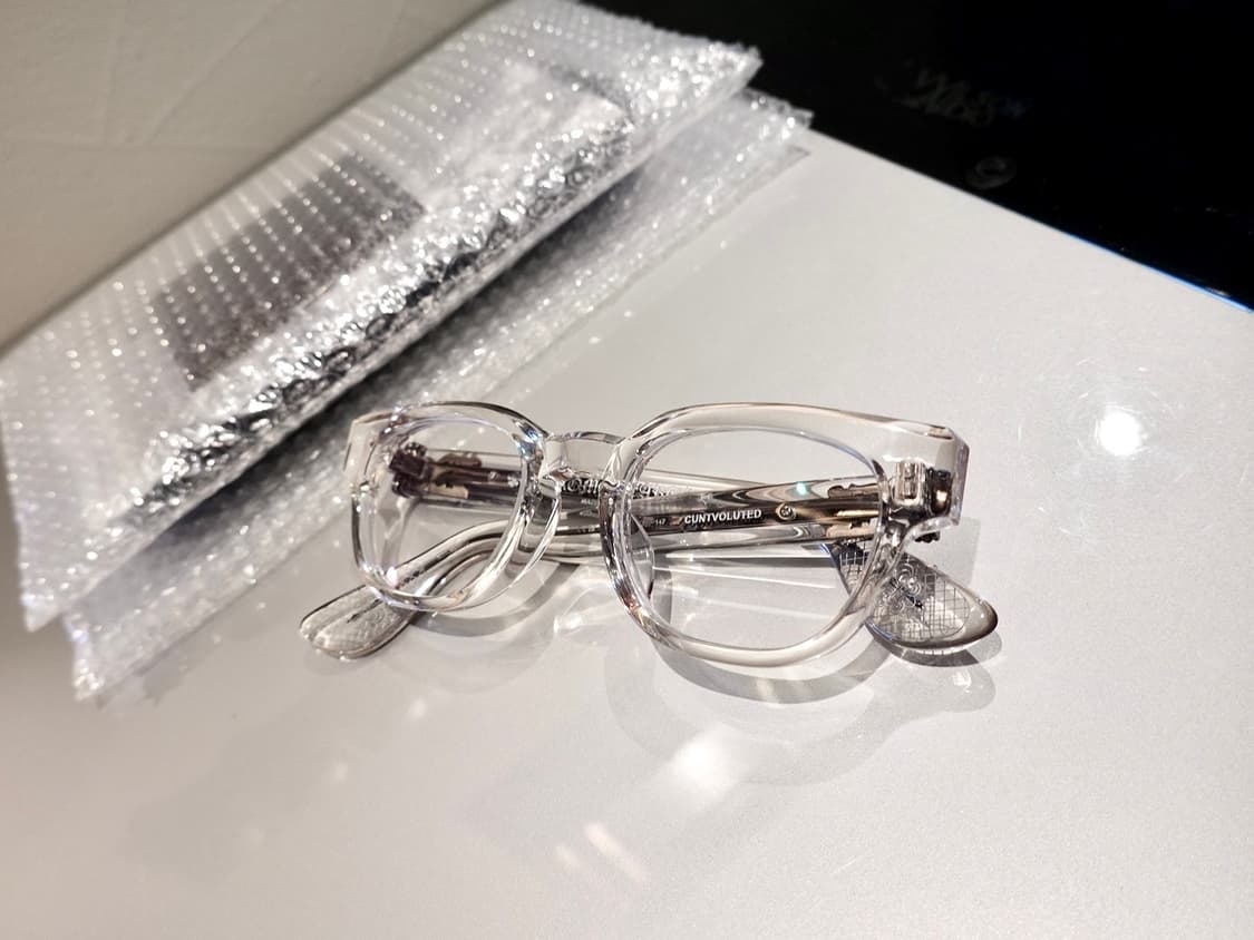 크롬하츠 컨볼루티드 크리스탈/실버 안경 상품이미지1