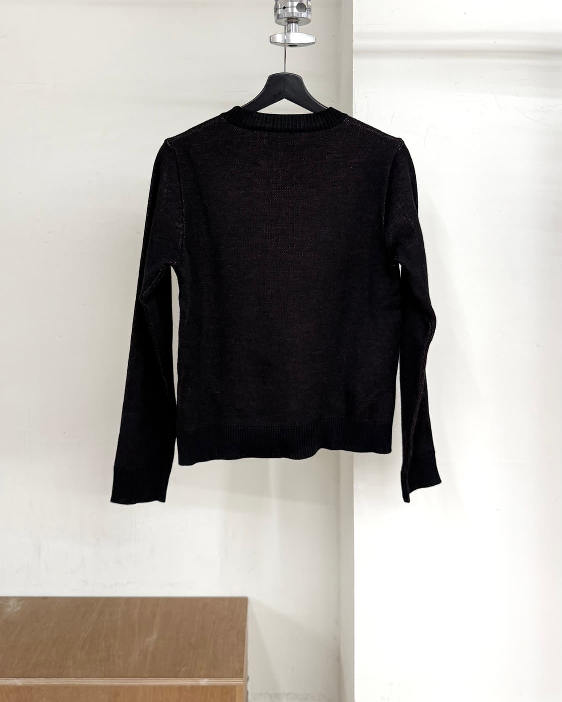 엠에스지엠 딥브라운 로고 롱슬리브 스웨터 상품이미지6