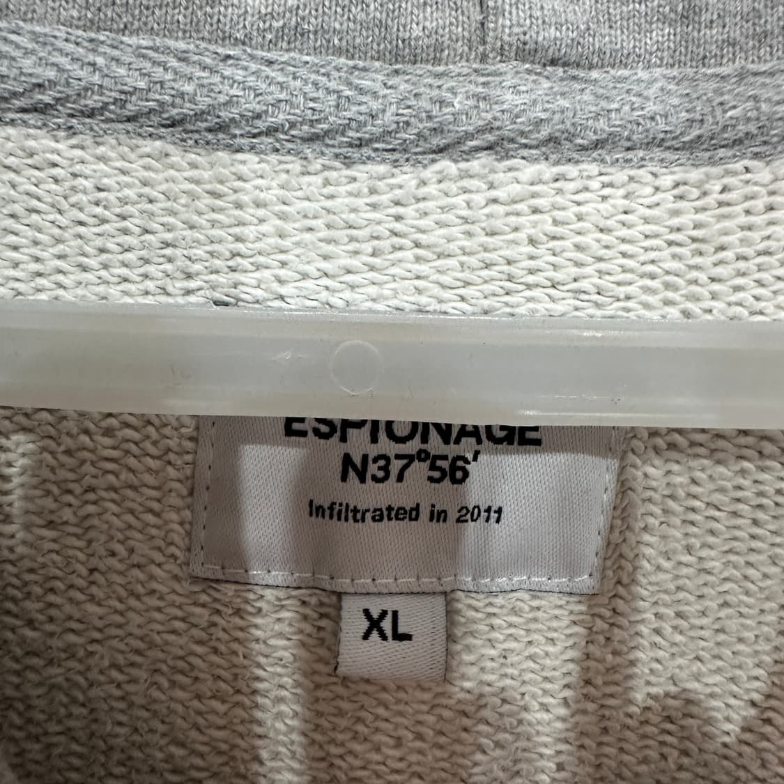 에스피오나지 후드티 XL 상품이미지3