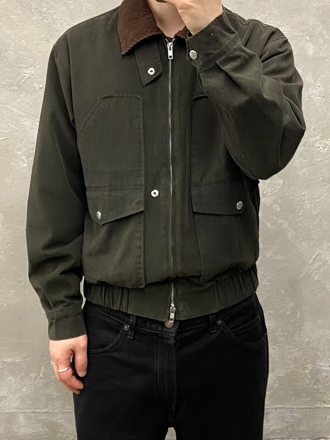 [M] DOFFJASON 도프제이슨 빈티지 헌팅 자켓 상품이미지9
